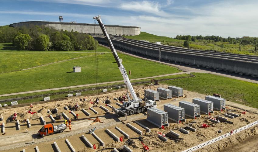 Kruonyje kuriama nauja energetinio saugumo infrastruktūra